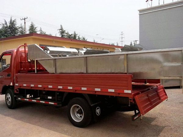 四川某食品有限責(zé)任公司訂購(gòu)的解凍漂洗線成功交貨