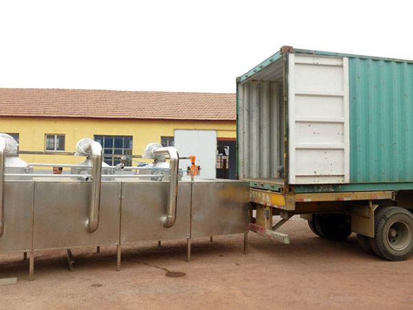 國(guó)外客戶(hù)清洗烘干包裝流水線發(fā)貨現(xiàn)場(chǎng)